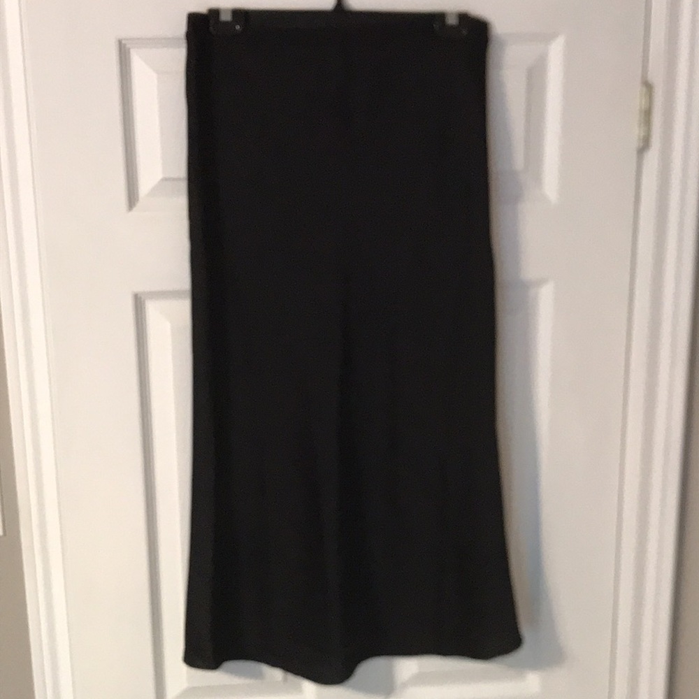 JoeFresh NWT Faux Silk Black Skirt